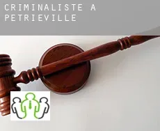 Criminaliste à  Petrieville