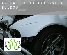 Avocat de la défense à Boudou