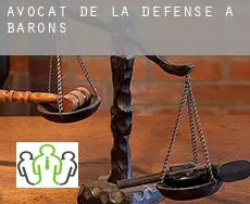 Avocat de la défense à  Barons