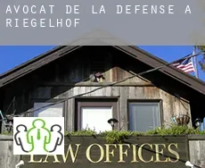 Avocat de la défense à Riegelhof