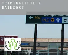 Criminaliste à Bainders