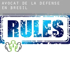 Avocat de la défense en  Brésil