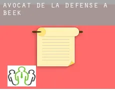 Avocat de la défense à Beek