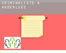 Criminaliste à  Anderlues