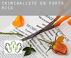 Criminaliste en  Porto Rico