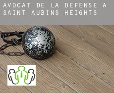 Avocat de la défense à Saint Aubins Heights